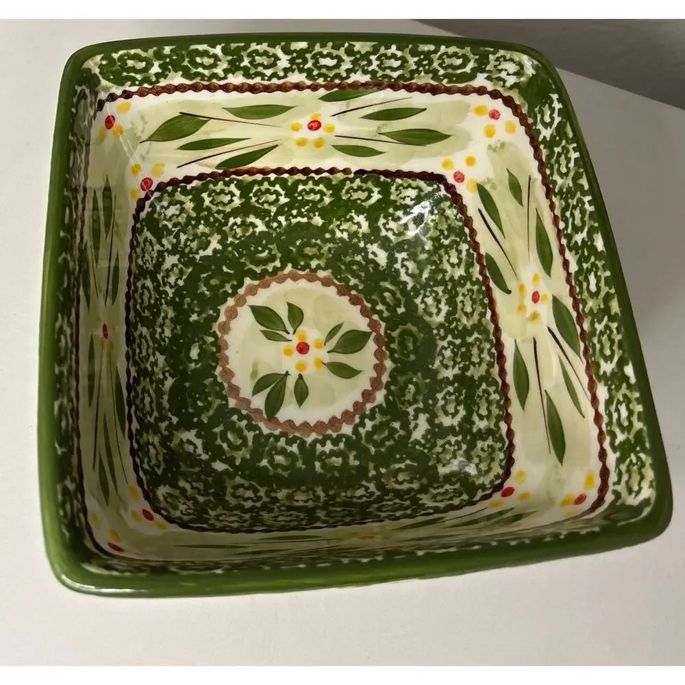 Temp-tations Ovenware by Tara, 2 Old World Green 6